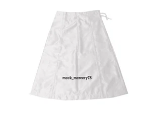 Under skirts Satin Long Saree Color innerwear Women's Wear Petticoat Skirt S56 - Picture 1 of 45
