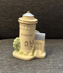 Lenox Lighthouse Seaside Spice Jar Fine Ivory China 2002 ROSEMARY - Picture 1 of 7