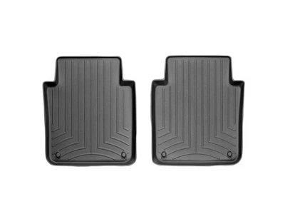 WeatherTech FloorLiner for 2004-2010 Audi A8L - 2nd Row, Black - Image 1 of 4