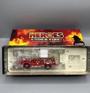 Corgi Heroes Under Fire Truck  1:50 700 Open Cab American LaFrance Washington DC - Picture 1 of 3