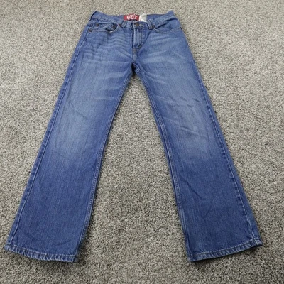 Levis Jeans Mens 28X28 Dark Blue Denim Pants 527 Boot Western Cowboy Rodeo Y2K - Image 1 of 4