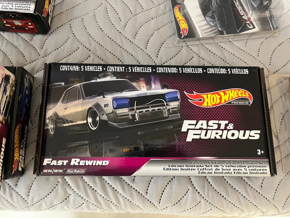 Hot Wheels 2019 - Fast Furious - Fast Rewind Premium 5er Box Set - OVP - Bild 1 von 1