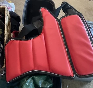 Chest Guard Boxing MMA Kickboxing Vest Kids Protector Martial Art Small Training - Picture 1 of 6