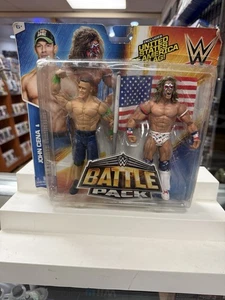 WWE Battle Pack Series #31 John Cena vs. Ultimate Warrior Action Figure - Picture 1 of 2