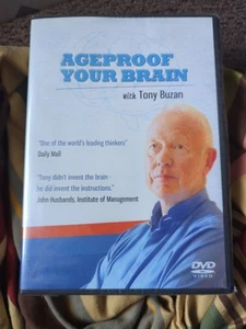 Tony Buzan Ageproof Your Brain - Master Class 5 DVD Set RARE Mind Maps Sealed - Picture 1 of 4