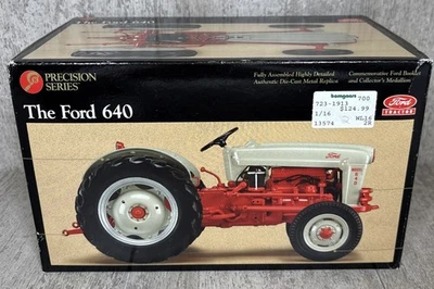 1/16 Ertl Ford 640 Precision Series #8 Tractor Diecast - Image 1 of 4