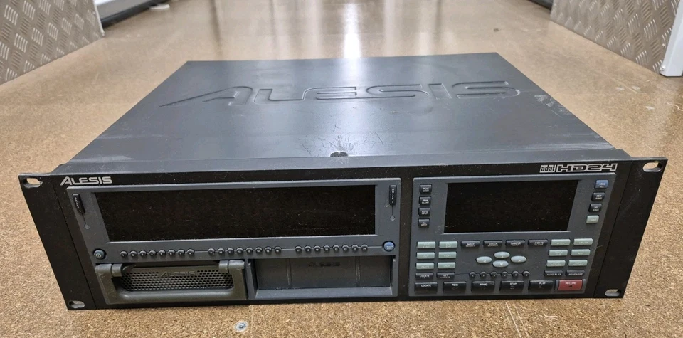 Alesis ADAT HD24 24 Track Hard Disk Recorder w/ "LRC" remote & 1 HD Caddy and HD - Image 1 of 4