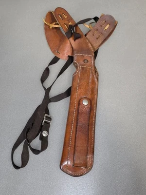 De Colección Longhorn Modelo 60-38 Cuero Funda de Hombro S&W o Colt Estilo Revólveres Derecha Foto 1 de 3