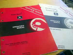 John Deere 4 Power Blower Operator's Manual JD - Picture 1 of 1