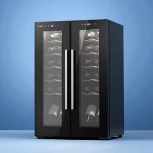Wine Cooler Mini Fridge Organiser Compressor Fridges Tools & Gadgets Rack 24 Bot - Picture 1 of 5