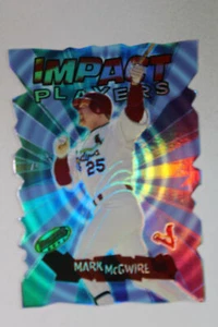2001 Bowman's Best Impact Players #IP1 Mark McGwire - Picture 1 of 2