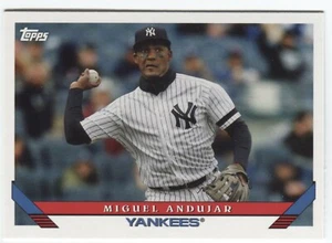 Tarjeta Topps Archives Miguel Andujar 1993 2019 #245 - Yankees de Nueva York - - Imagen 1 de 1