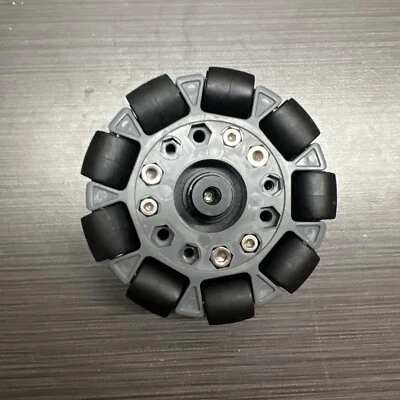 High quality 4 inch 4" 100mm 360° Omni Wheel With Hub For DIY Missing Set Screw - Image 1 of 4