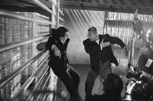 Sean Connery as James Bond 007 fighting Odd Job 1964 Old Photo 1