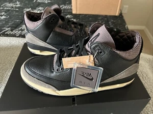 Size 13 - A Ma Maniére x Air Jordan 3 Retro Black Violet Ore W - Picture 1 of 10