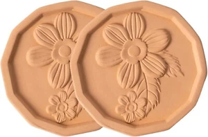 2 Pcs Brown Sugar Saver Terracotta Brown Sugar Keeper Brown Sugar Softener New - Picture 1 of 5