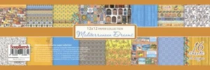 Scrapbooking Papierset Mediterranen Dreams 16 Stück doppelseitig, 16 Designs 190 - Bild 1 von 4