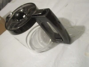 Glass Carafe  FOR Cuisinart  12 Cup  Black Replacement Coffee Pot NEW -OPEN BOX - Picture 1 of 7