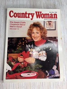 Country Woman Magazine Nov/Dec 1998 Christmas Gardening Aging Recipes Antiques - Picture 1 of 5