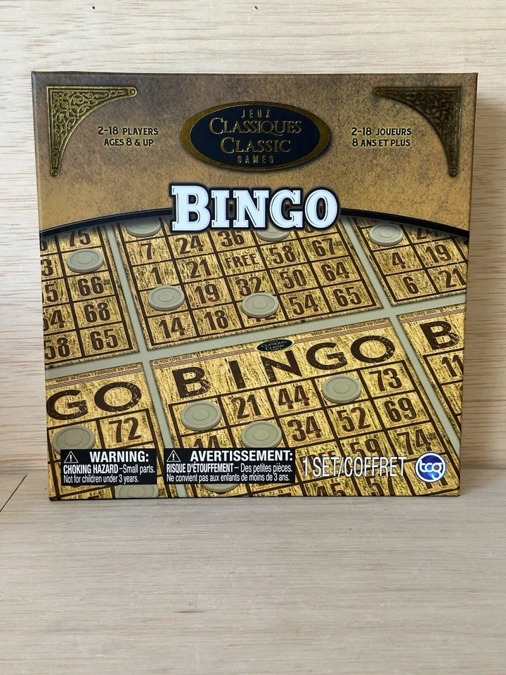 JEUX Classiques Classic Games Bingo Set 2-18 Players Ages 8 And Up - Image 1 of 2