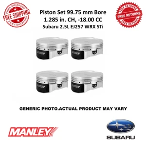 Manley Piston Set 75mm Stroke Extreme Duty 99.75 mm Bore For Subaru 2.5L WRX STi - Bild 1 von 9