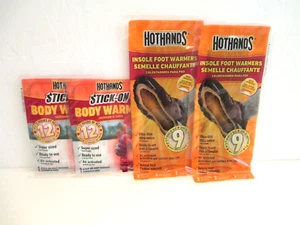 HotHands Stick On Supersize Bodywarmer & Innensohle Fußwärmer je 2 - Bild 1 von 6