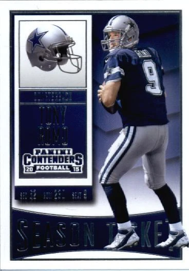 2015 Panini Contenders #87 Tony Romo - NM-MT - Image 1 of 1
