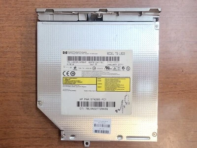 ORIGINAL!! HP GT31L ODD OPTICAL DISC DRIVE DVD CD TS-L633 574285-FC1 641762-001 - Image 1 of 3