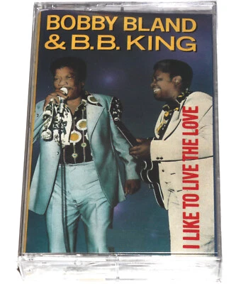 Bobby Bland & B.B. King - I Like To Live The Love (Cassette Tape 1987) SEALED - Image 1 of 4