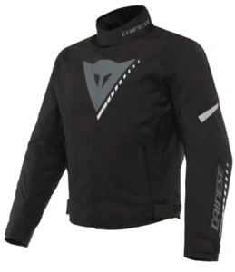 Dainese Men's Veloce D-Dry Black Gun Waterproof Motorcycle Sport Jacket New - Picture 1 of 4