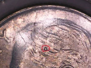 2018 P Roosevelt Dime, Error Die Chip. - Picture 1 of 17