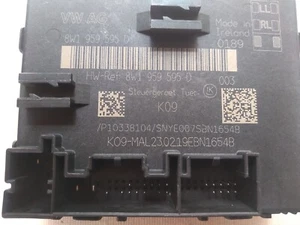 AUDI DOOR CONTROL MODULE ECU REAR RIGHT 8W1959595D - Picture 1 of 1