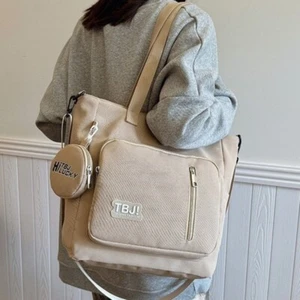 Lightweight Shoulder Bag Cross Body Messenger Bag Student Women Girl - Picture 1 of 16
