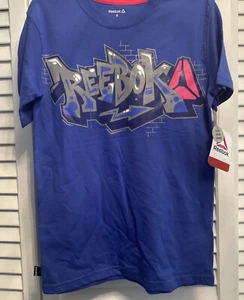 Reebok Graphic Youth Boys Short Sleeve T Shirt. Size 8.  NWT - Picture 1 of 1