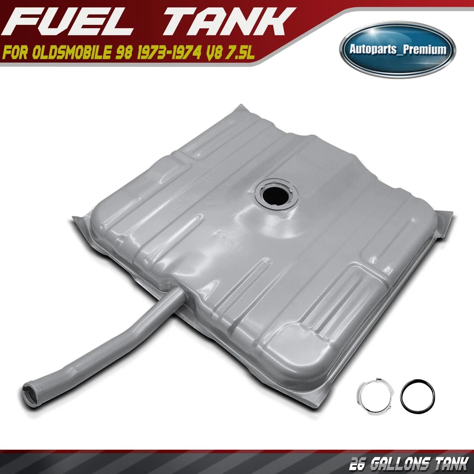 Tanque de combustível de 26 galões com anel de bloqueio para Oldsmobile 98 1973-1974 V8 7,5L 415427 - Imagem 1 de 4