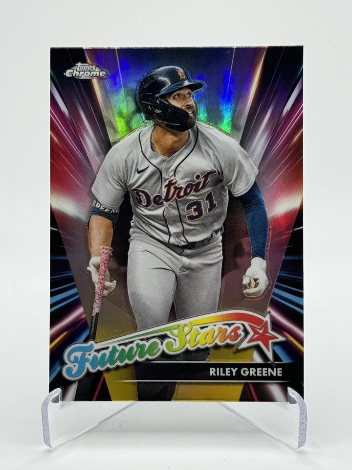 2024 Topps Chrome #FS-16 RILEY GREENE | Future Stars - Image 1 of 2