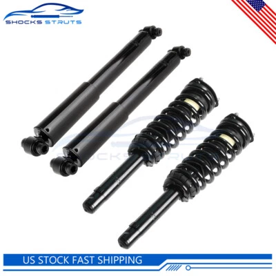 For 10-12 Ford Fusion V6 3.0L 2 Front Complete Struts Springs and 2 Rear Shocks - Image 1 of 4