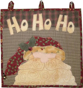 Papá Noel, Navidad, miniquilt (aprox. 30x30cm), paquete de material, patchwork - Imagen 1 de 7