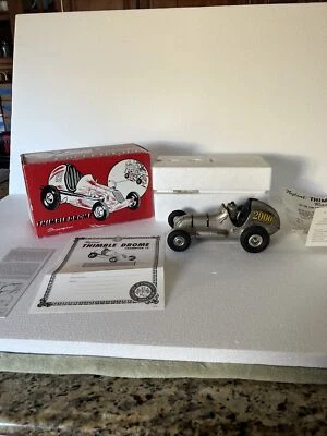 Nylint Thimble Drome Champion Race Car + Box, Chrome Millennium TD MS 0935/2000 - Image 1 of 4
