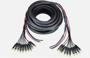 PRV Audio Snake 10RCA-30 30Ft Of RCA and Power Cables All-In-One - Picture 1 of 4