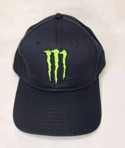 Monster Energy OTTO Black Snapback Hat NEW Style#807639 One Size Fits Most - Picture 1 of 7