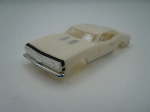 MODEL MOTORING WHITE W/ BLACK '67 CAMARO RS SHELL ~ NEW ~ FITS AURORA TJET - Picture 1 of 6