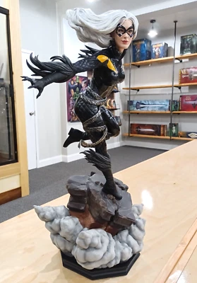 Black Cat Premium Format Statue (2017) Sideshow New 008/500 - Image 1 of 4