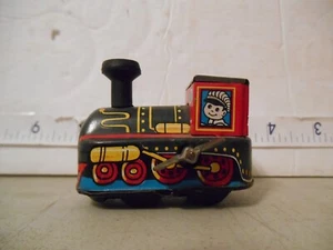 #1085 #--- VTG Tin Wind Up Train 1501 Friction Locomotive 2,25in Japan - Picture 1 of 5