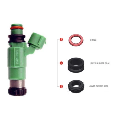 Juego de 4 sellos de reparación de inyector de combustible para Mazda Protege Protege5 2.0 84212244 Foto 1 de 2