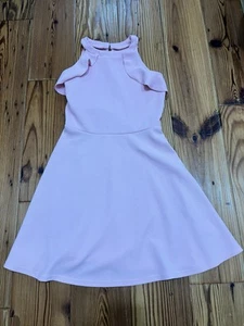 Children’s Place Light Pink Ruffle Sleeve Dress, Girls 10/12 - Picture 1 of 7