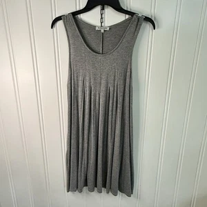 Gray Rolla Coster Ribbed Midi Dress Size Large - Picture 1 of 4