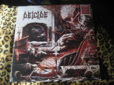 DEICIDE overture of blasphemy BLOOD VINYL LP 2018 morbid angel cannibal massacre - Image 1 of 3