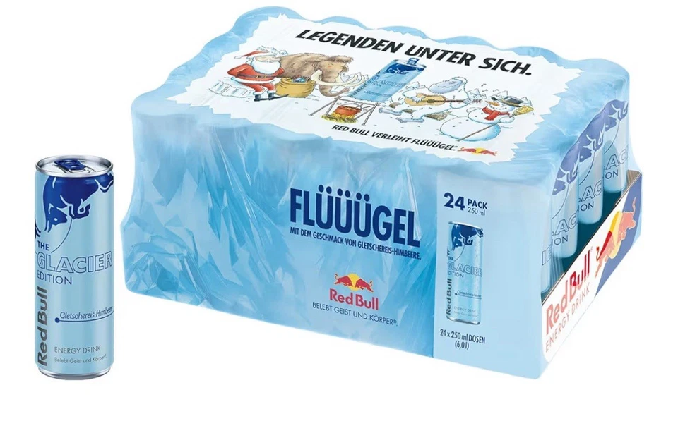 RedBull The Glacier Edition - Gletschereis Himbeere 24x 250ml - Bild 1 von 1