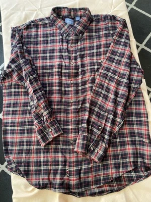 G.H. Bass Flannel Shirt Mens XXL Long Sleeve   100% Cotton - Image 1 of 4